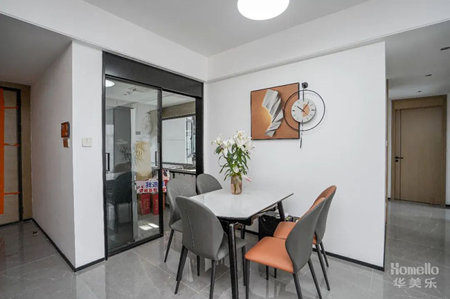 98㎡簡約風三居，家里這樣裝省心省錢又不易過時，滿滿的實用與高級感